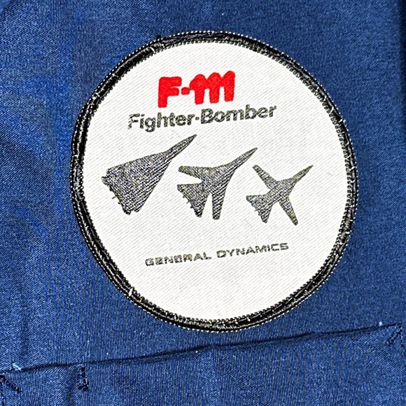 General Dynamics Work Coat F-111 Fighter Bomber Wrangler Made USA Size 42-Reg - Picture 8 of 14